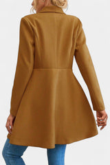 Katelijne | Getailleerde Peplum Mantel
