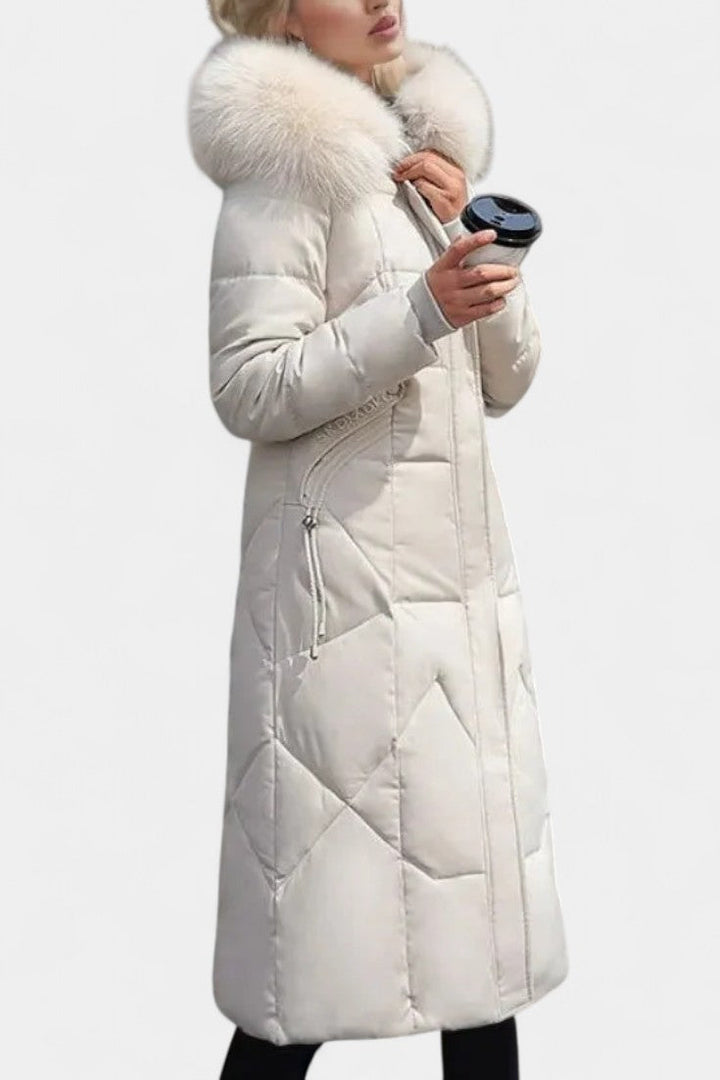 Marina | Warme Winterjas met Capuchon