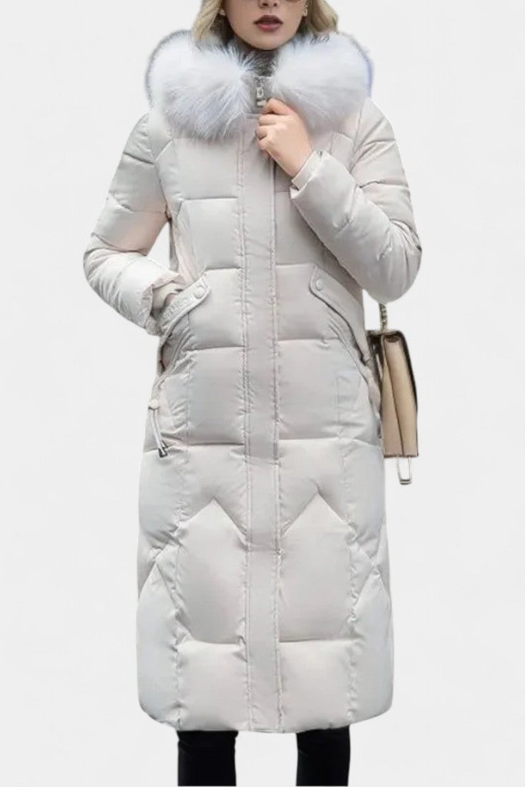 Marina | Warme Winterjas met Capuchon