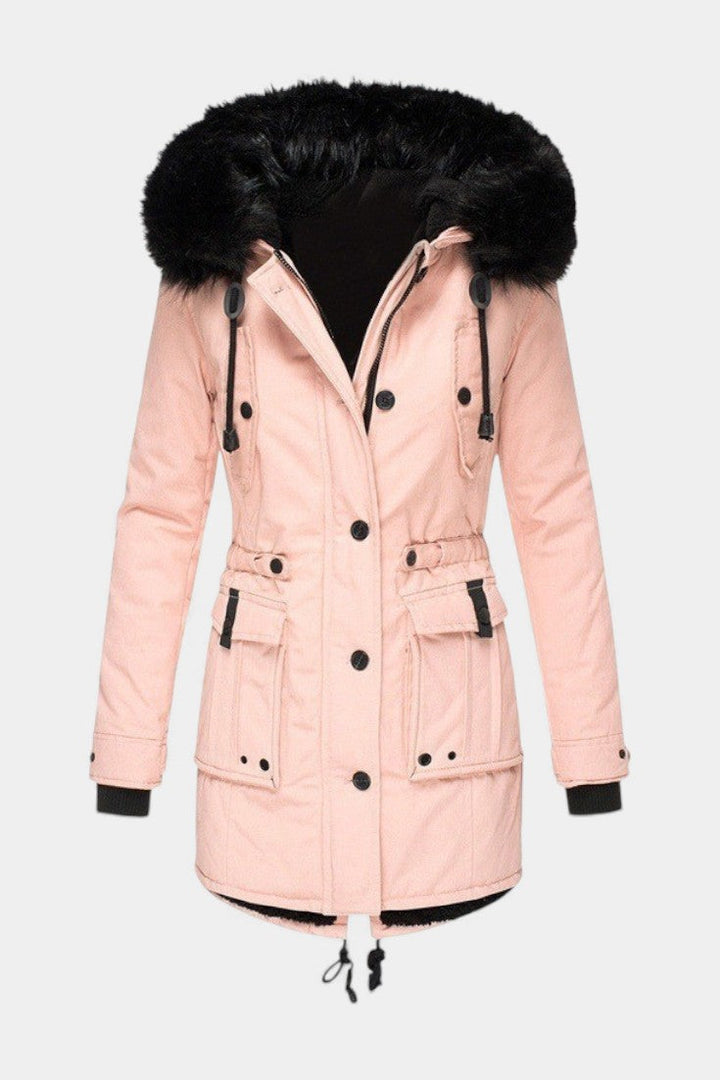 Heidi | Gevoerde Parka met Capuchon