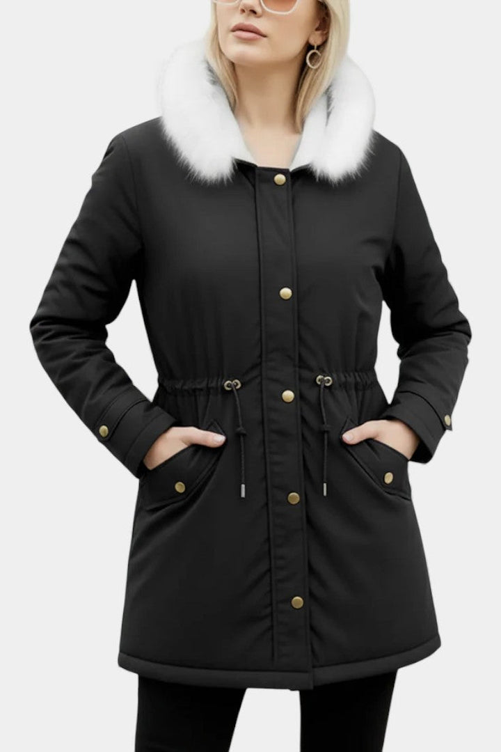 Mariëlle | Warme Winterparka met Capuchon