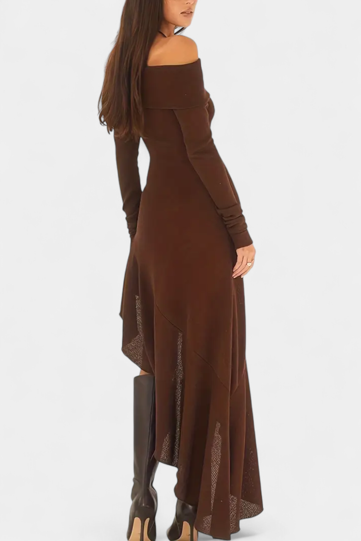 Romy | Verfijnde One-Shoulder Jurk