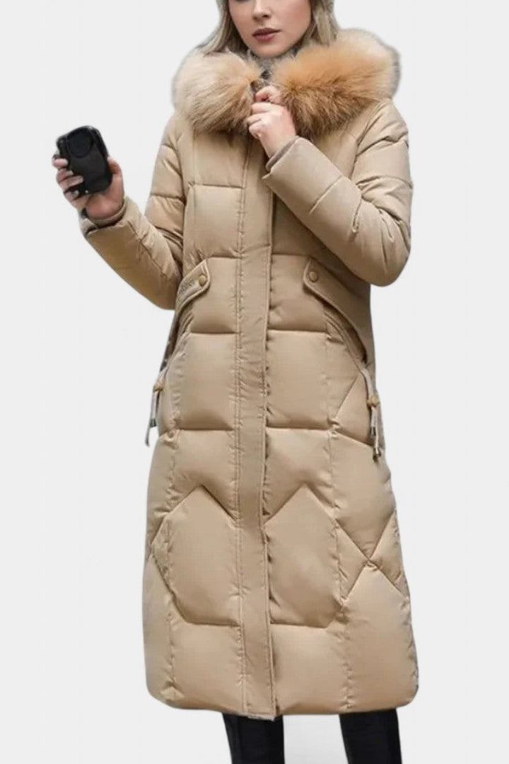 Marina | Warme Winterjas met Capuchon