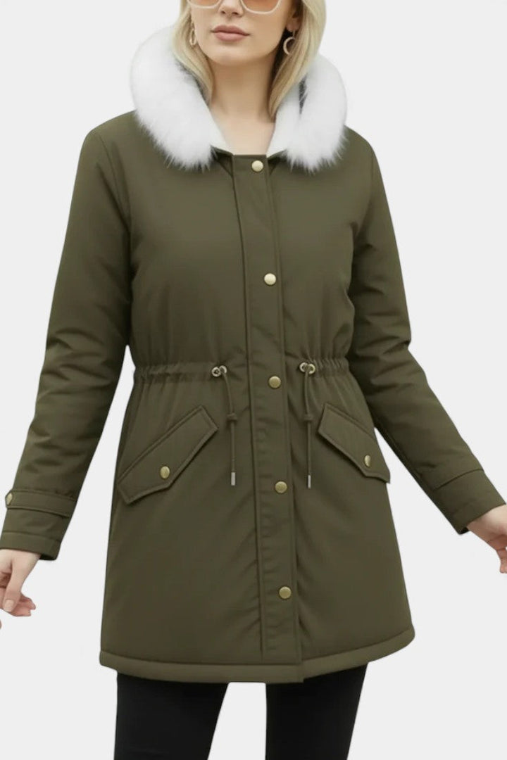 Mariëlle | Warme Winterparka met Capuchon