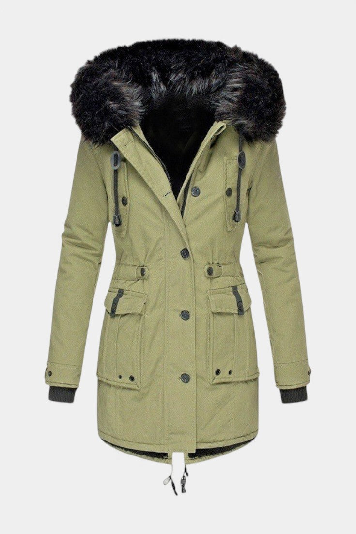Nella | Warme Parka met Capuchon