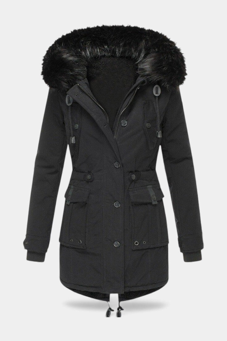 Heidi | Gevoerde Parka met Capuchon