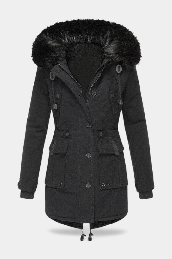 Heidi | Gevoerde Parka met Capuchon
