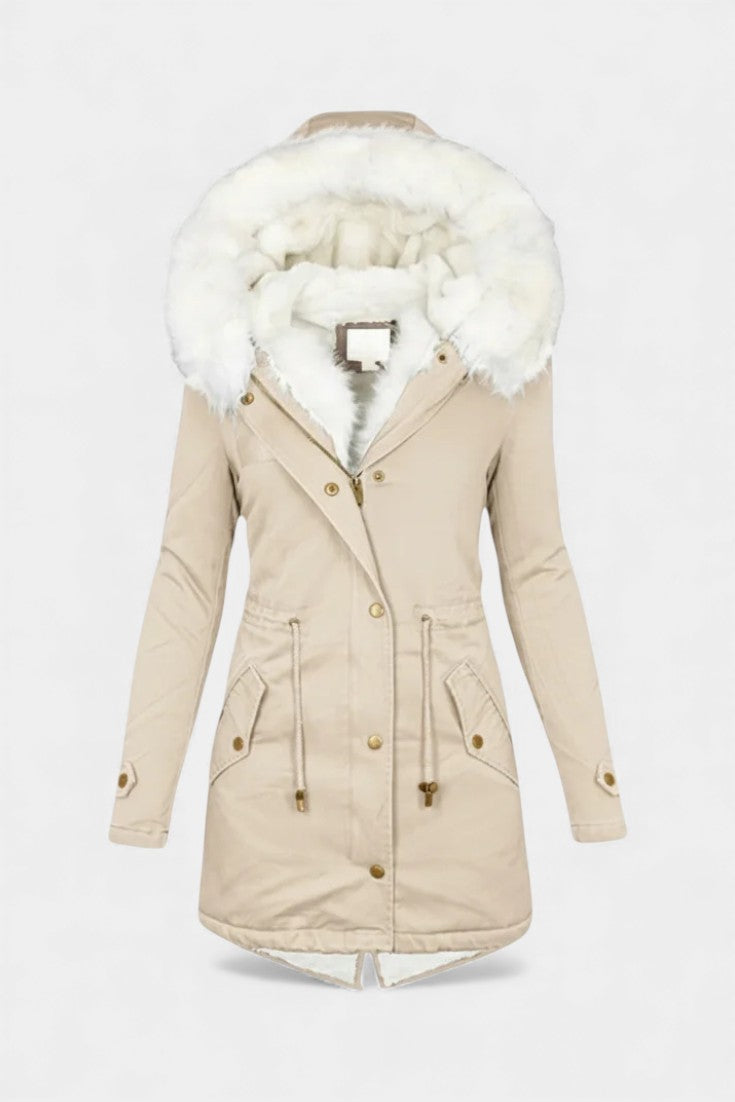 Mariëlle | Warme Winterparka met Capuchon