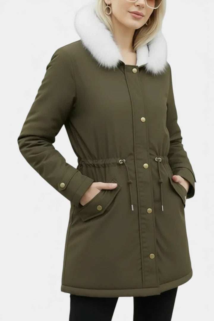 Mariëlle | Warme Winterparka met Capuchon