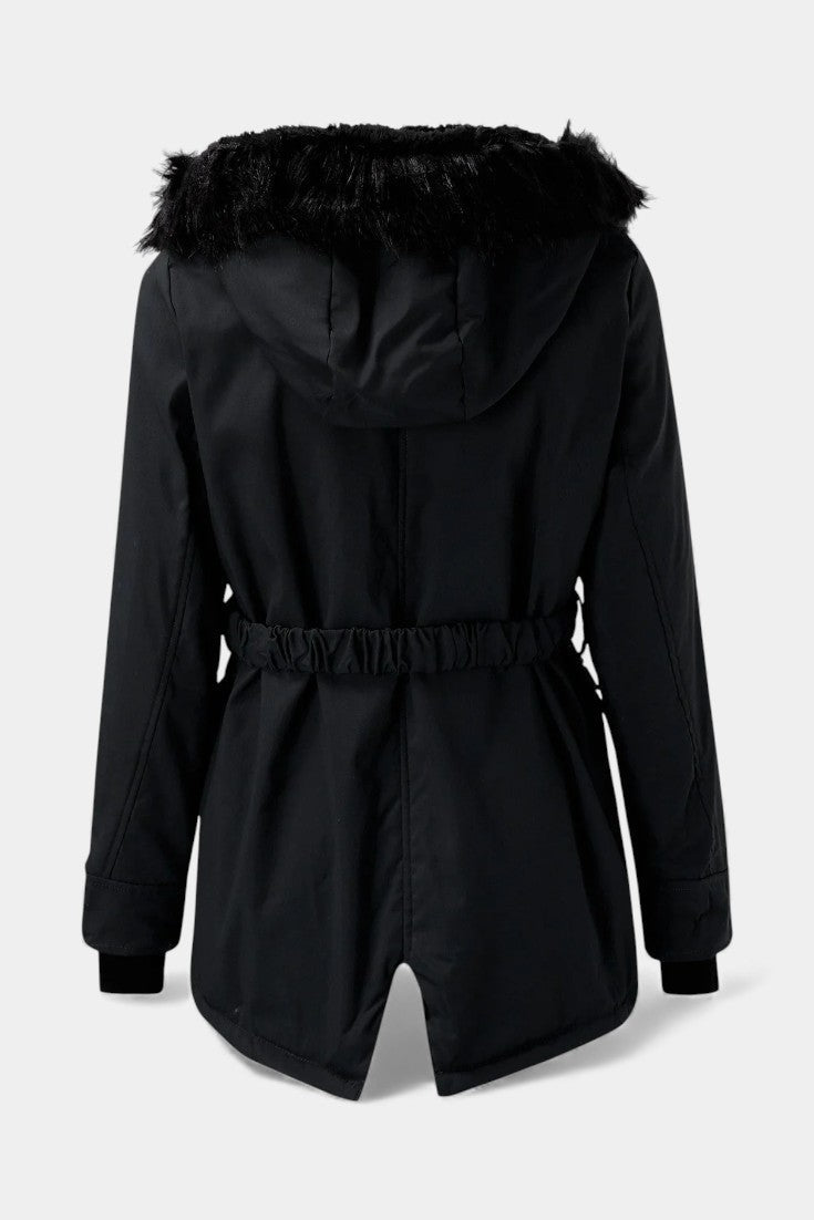 Heidi | Gevoerde Parka met Capuchon