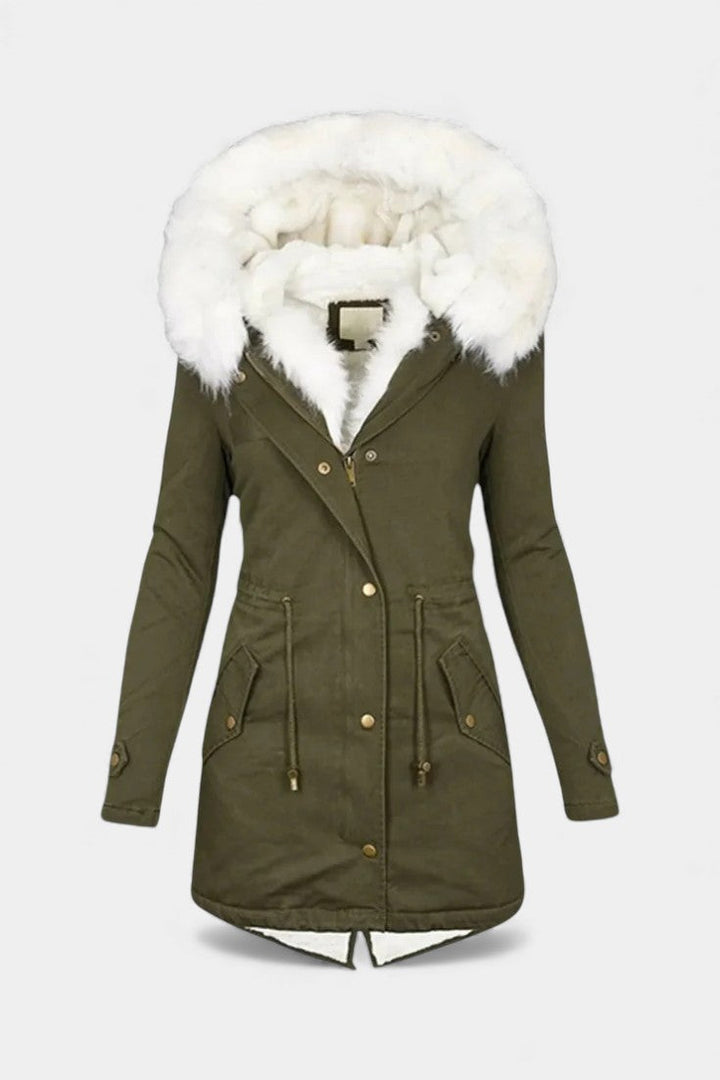 Mariëlle | Warme Winterparka met Capuchon
