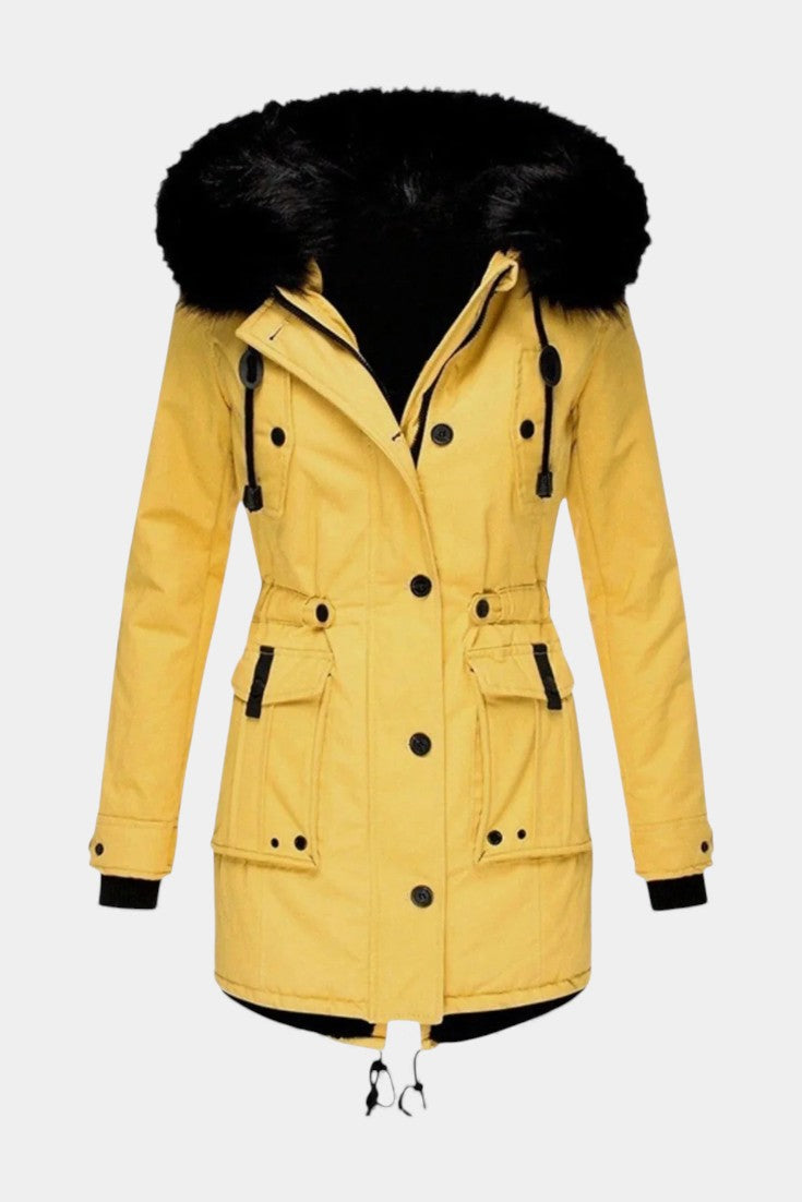 Heidi | Gevoerde Parka met Capuchon