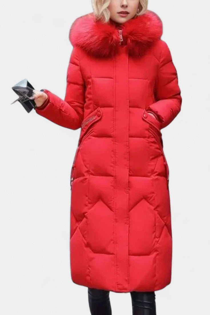 Marina | Warme Winterjas met Capuchon