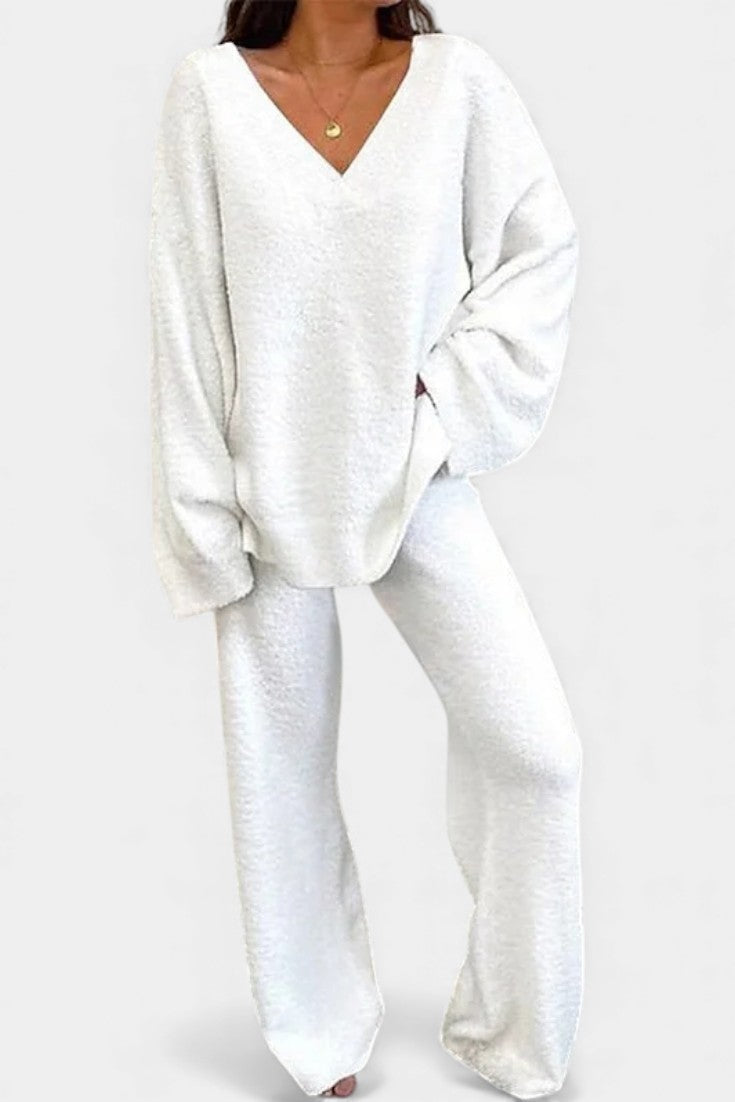 Annefleur | Zachte V-Hals Loungeset