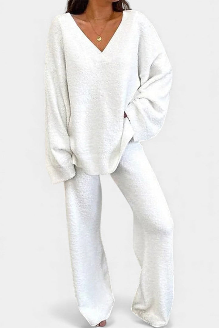 Annefleur | Zachte V-Hals Loungeset