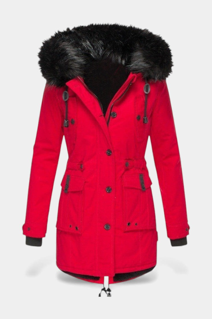 Heidi | Gevoerde Parka met Capuchon