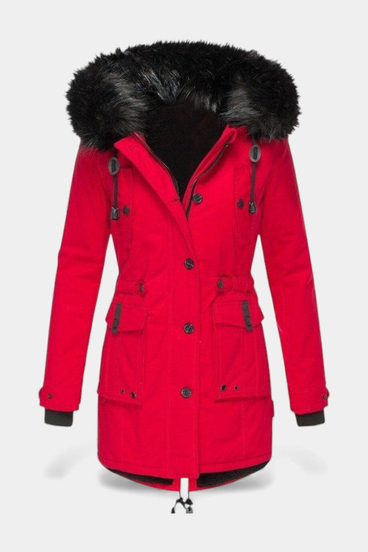 Heidi | Gevoerde Parka met Capuchon