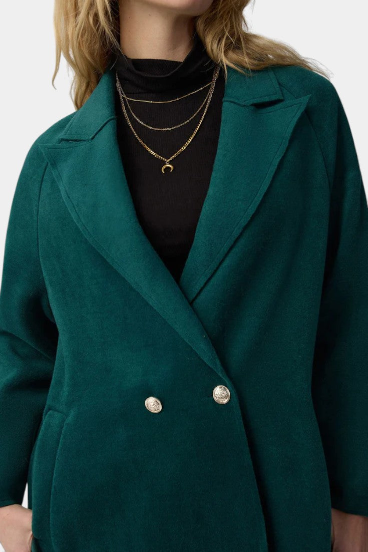 Janine | Elegante Lange Mantel