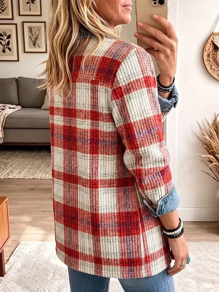 Rensje | Elegant Geruit Jack