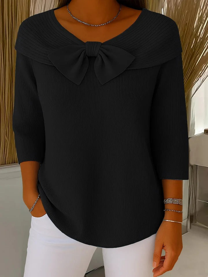 Suzanne | Elegante Top met Strik