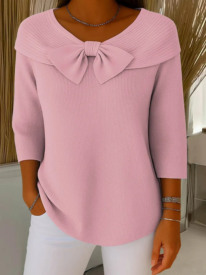 Suzanne | Elegante Top met Strik