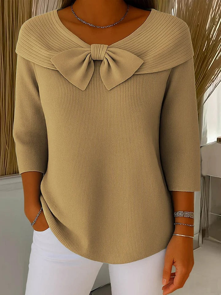 Suzanne | Elegante Top met Strik