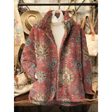 Marjan | Sierlijke Jas met Bloemenprint
