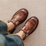 Dirkje | Tijdloze Bandschoenen met Gesp