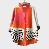Jorien | Kunstzinnige Ruche Blouse