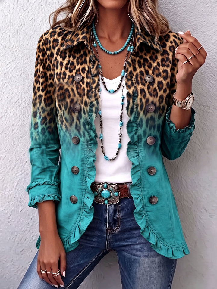 Floortje | Sierlijke Ruche Blazer
