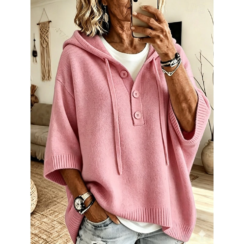 Lieze | Comfortabele Capuchontrui
