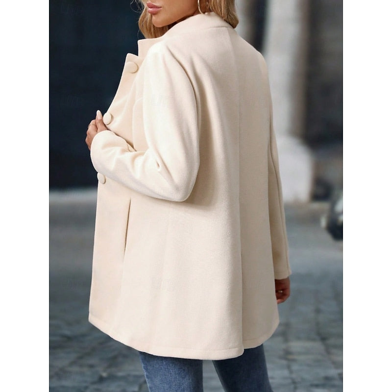 Marte | Elegante Jas met Opstaande Kraag