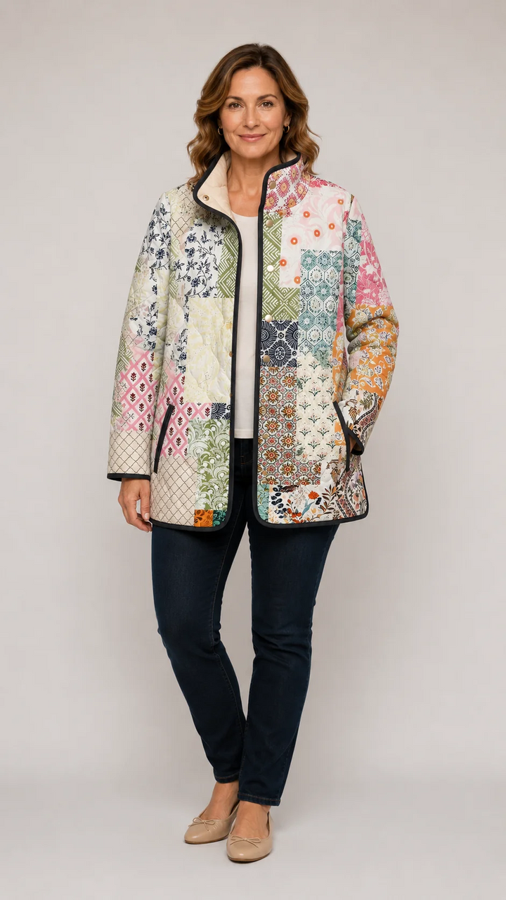 Aleid | Sierlijk Doorgestikt Patchwork Jack