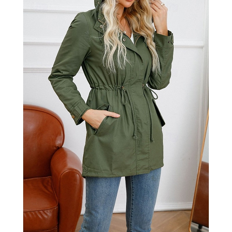 Mariska | Elegante Jas met Capuchon