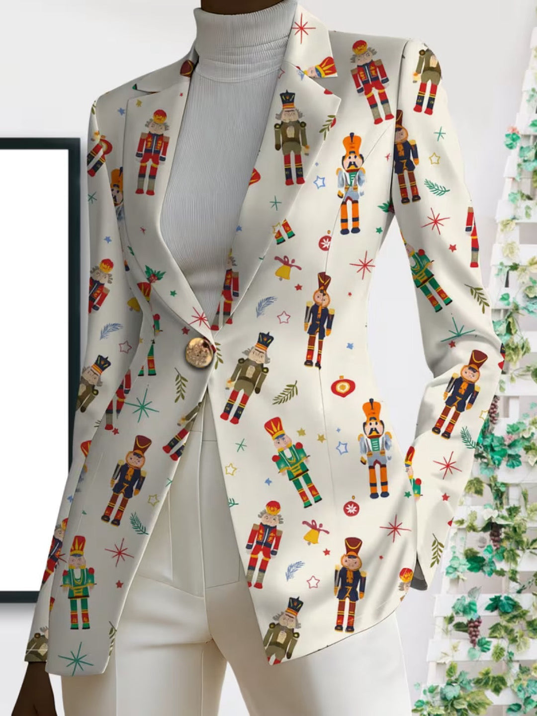 Geesje | Feestelijke Notenkraker Blazer