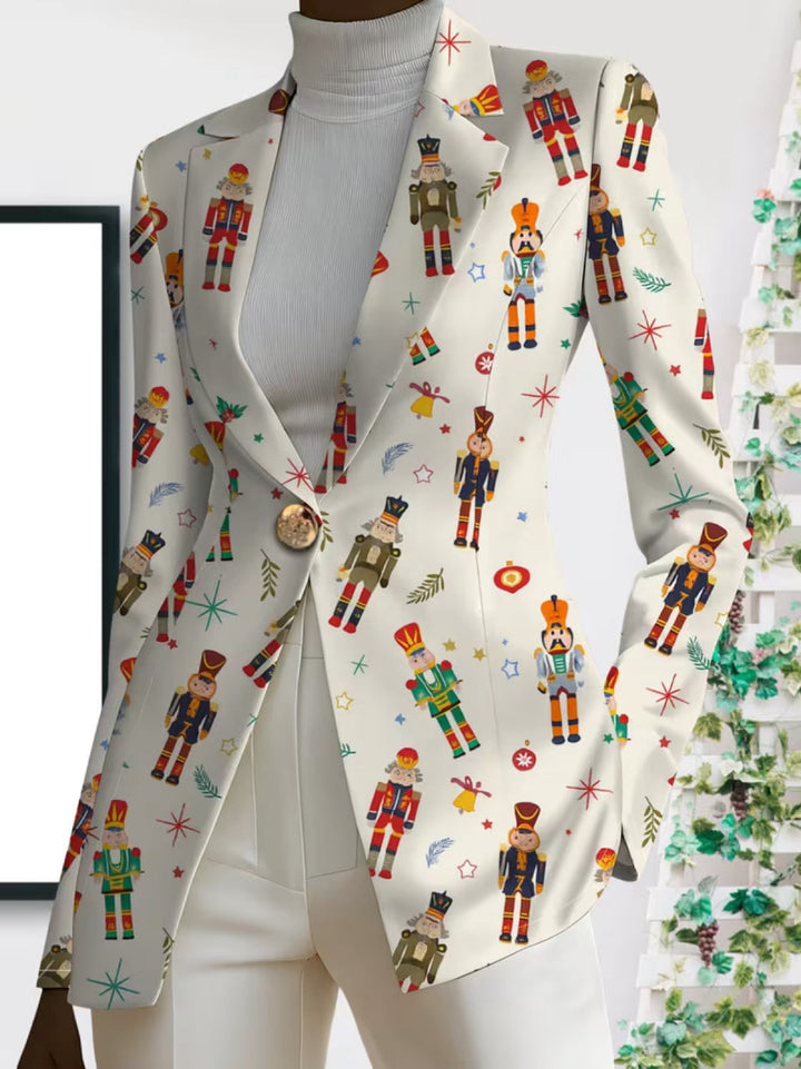 Geesje | Feestelijke Notenkraker Blazer