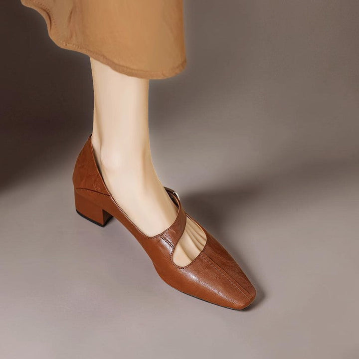 Hinke | Verfijnde Mary Jane Pumps