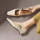 Welmoed | Verfijnde Mary Jane Pumps