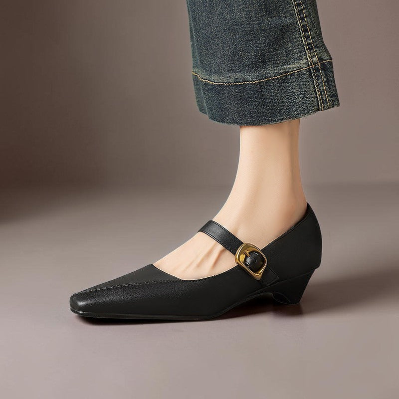 Welmoed | Verfijnde Mary Jane Pumps