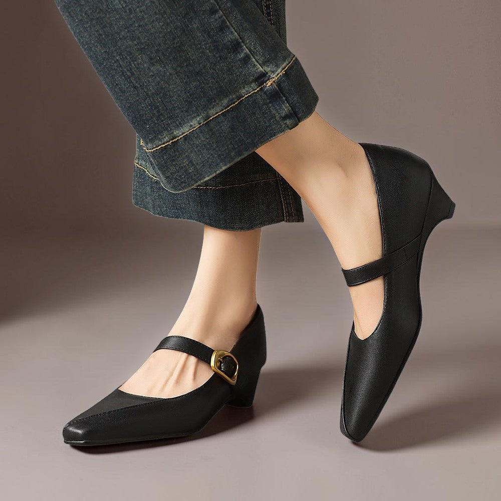 Welmoed | Verfijnde Mary Jane Pumps