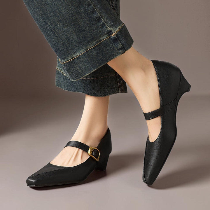 Welmoed | Verfijnde Mary Jane Pumps