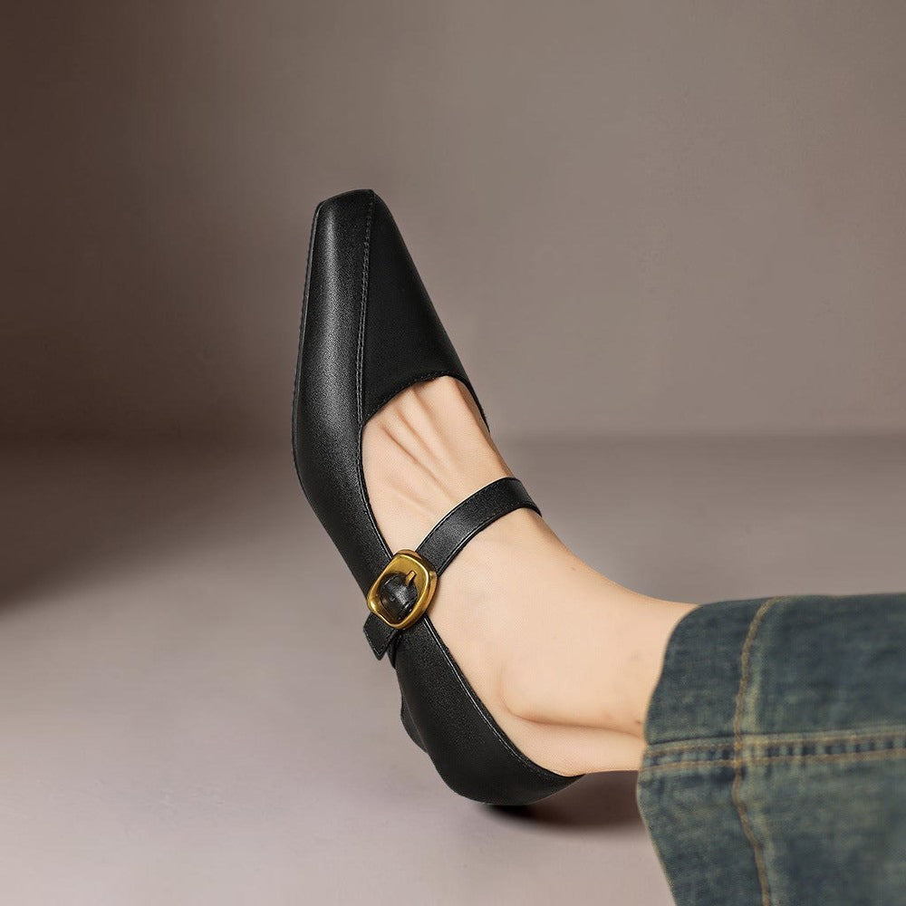 Welmoed | Verfijnde Mary Jane Pumps