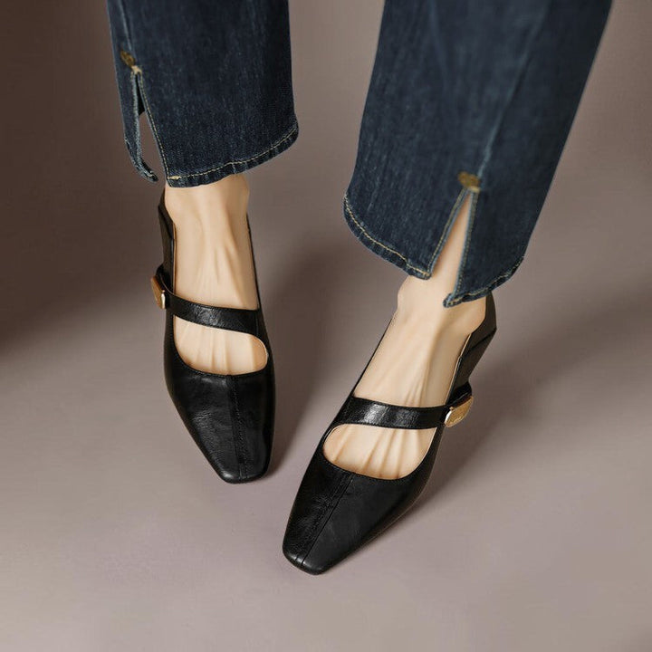Hinke | Verfijnde Mary Jane Pumps