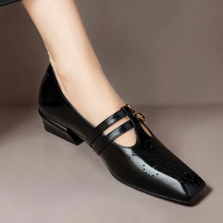 Carla | Verfijnde Dubbelgesp Pumps