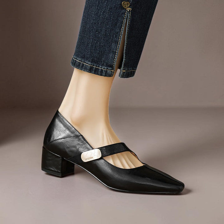 Hinke | Verfijnde Mary Jane Pumps