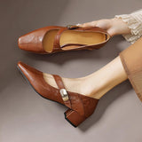 Hinke | Verfijnde Mary Jane Pumps