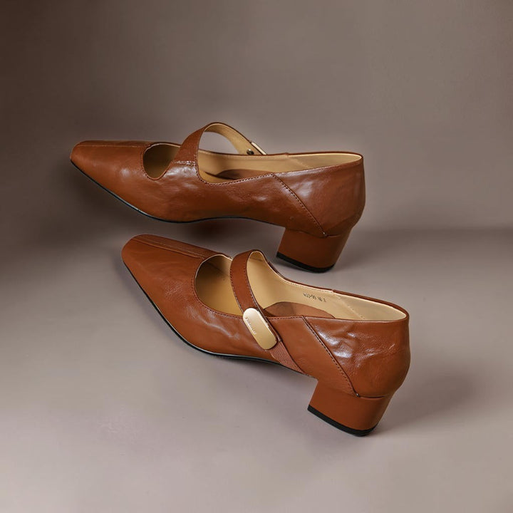 Hinke | Verfijnde Mary Jane Pumps