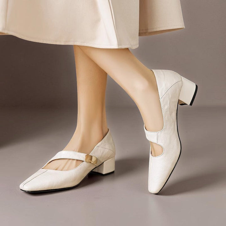 Hinke | Verfijnde Mary Jane Pumps