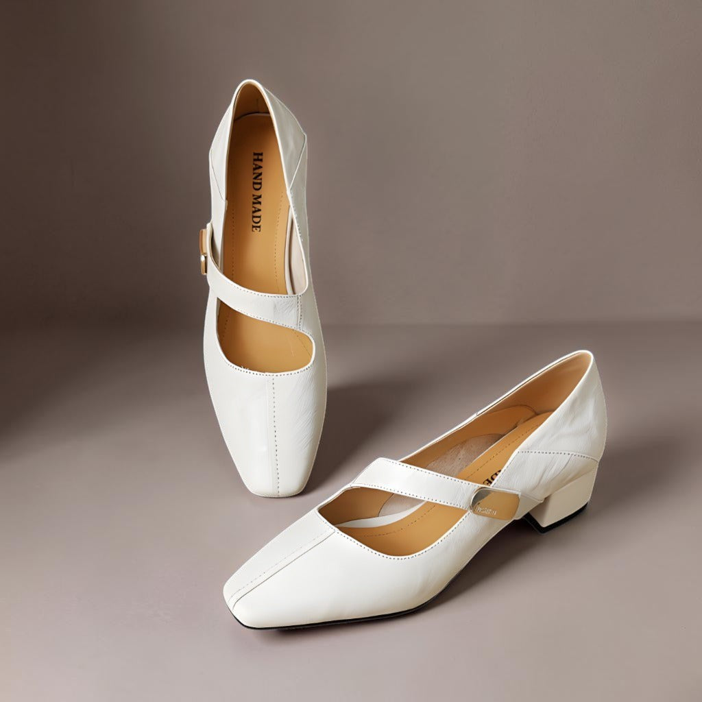 Hinke | Verfijnde Mary Jane Pumps