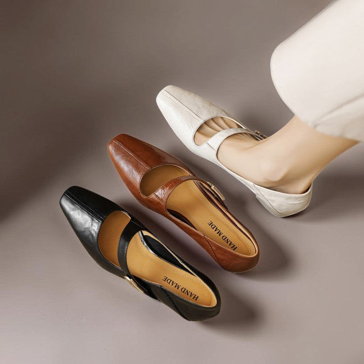 Hinke | Verfijnde Mary Jane Pumps